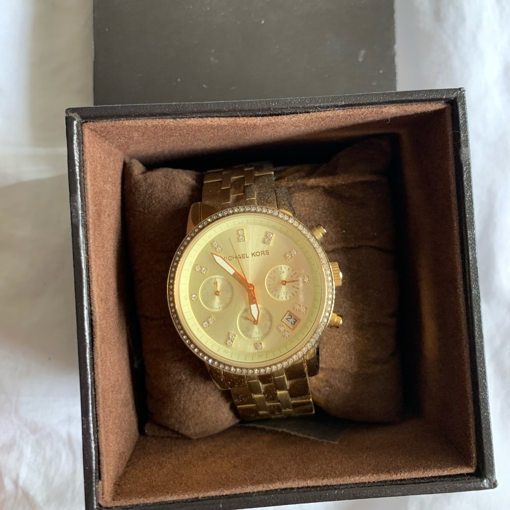 Michael Kors gold watch